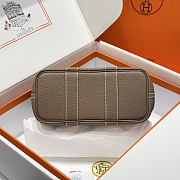 Hermes Mini 23 Negonda Neo Garden Ebene In Taupe Brown - 2