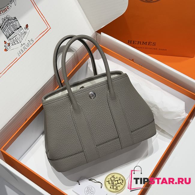 Hermes Mini 23 Negonda Neo Garden Ebene In Gray - 1