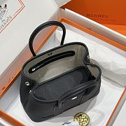 Hermes Mini 23 Negonda Neo Garden Ebene In Black - 6