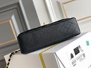 Chanel Classic Flap Bab In Black Size 23x14.5x6 cm - 5