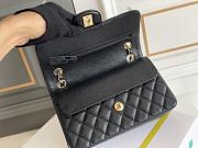 Chanel Classic Flap Bab In Black Size 23x14.5x6 cm - 4