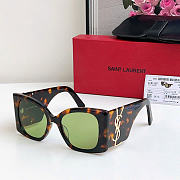 Ysl Saint Laurent Eyewear Blaze cat-eye Sunglasses Black - 5