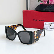 Ysl Saint Laurent Eyewear Blaze cat-eye Sunglasses Black - 4