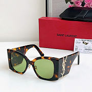 Ysl Saint Laurent Eyewear Blaze cat-eye Sunglasses Black - 2