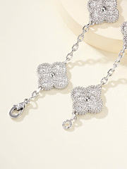 VCA Diamond Vintage Alhambra Bracelet In Gold - 5