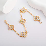 VCA Diamond Vintage Alhambra Bracelet In Gold - 2