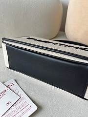 Valentino Chelsea Fabric Medium Crossbody Bag In Black - 3