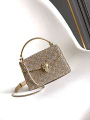 Bvlgari Serpenti Forever Day-to-Night Shoulder Bag In Light Gold - 1