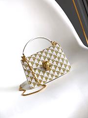 Bvlgari Serpenti Forever Day-to-Night Shoulder Bag In Gold - 1