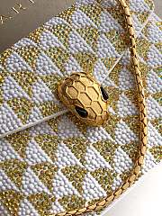 Bvlgari Serpenti Forever Day-to-Night Shoulder Bag In Gold - 4