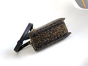 Bvlgari Mini Crystal Dust Tote Shades Of Black Champagne Gold - 3