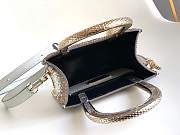 Bvlgari Mini Crystal Dust Tote Silver - 5