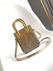 Bvlgari Mini Crystal Dust Tote Shades Of Gold - 5