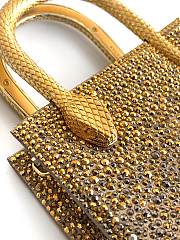 Bvlgari Mini Crystal Dust Tote Shades Of Gold - 3