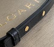 Bvlgari Serpentine Duo Top Handle Bag In Black - 4