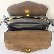 Balenciaga Smooth Calfskin Medium Le 7 Shoulder Bag Black - 4