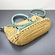 Balenciaga Women's Le City Basket Small in Natural/mint - 6