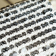 Chanel Camellia Sequin Mini Flap Bag - 5