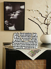 Chanel Camellia Sequin Mini Flap Bag - 4