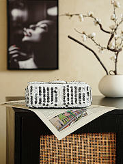 Chanel Camellia Sequin Mini Flap Bag - 3