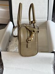 Chanel Mini Bowling Bag In Beige - 3