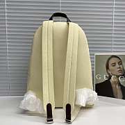 Gucci Positano large backpack in Ivory canvas - 2