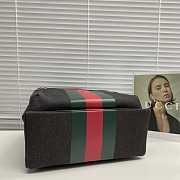 Gucci Positano large backpack in black canvas - 3