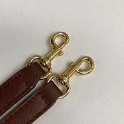 Gucci 28 Borsetto boston bag chestnut leather - 2