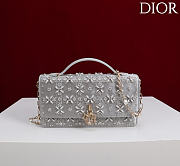 Dior Miss Embroidered Gray with Gray Bow - 1