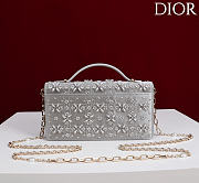 Dior Miss Embroidered Gray with Gray Bow - 5
