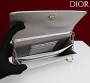 Dior Miss Embroidered Gray with Gray Bow - 4
