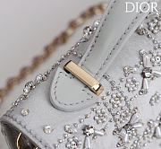 Dior Miss Embroidered Gray with Gray Bow - 2