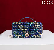 Dior Miss Embroidered Blue with Blue Rhinestones - 1