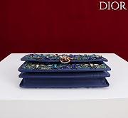 Dior Miss Embroidered Blue with Blue Rhinestones - 6