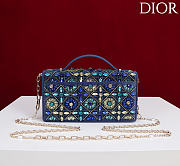Dior Miss Embroidered Blue with Blue Rhinestones - 3