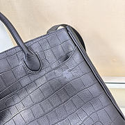 Burberry Medium Rocking Horse Tote Bag in Croc-embossed Leather - 2