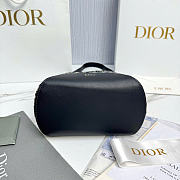 Dior Small Médaillon Bucket Bag Blue Dior Oblique Jacquard - 6