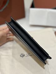 Loro Piana Extra Pochette Calfskin In Black - 6