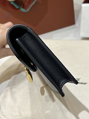 Loro Piana Extra Pochette Calfskin In Black - 5