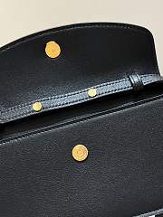 Loro Piana Extra Pochette Calfskin In Black - 3