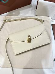 Loro Piana Extra Pochette Calfskin In Whisper White - 4