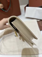 Loro Piana Extra Pochette Calfskin In Light Mastic - 6