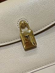Loro Piana Extra Pochette Calfskin In Light Mastic - 3