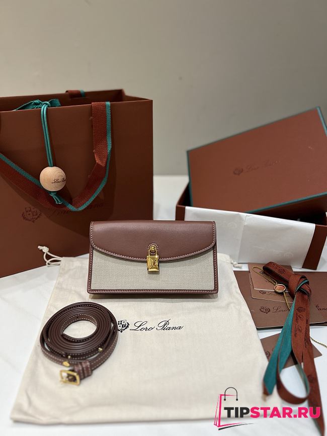 Loro Piana Extra Pochette Cotton In Linen - 1