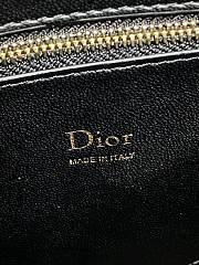 Dior Cigale Bag Calfskin In Black Color - 6