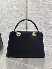 Dior Cigale Bag Calfskin In Black Color - 4