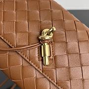 Bottega Veneta Andiamo Tannin Woven Leather Crossbody Pouch - 4