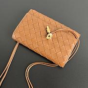Bottega Veneta Andiamo Tannin Woven Leather Crossbody Pouch - 2