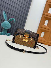 Louis Vuitton Soft Trunk Clutch Canvas Printing Handbag - 1