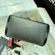 Chanel Bucket Bag In Suede Black - 2